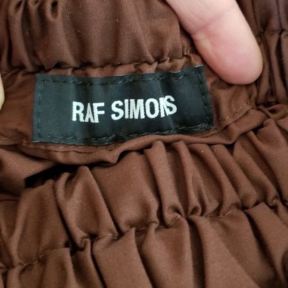 Raf Simons Cropped Drop Crotch Pants